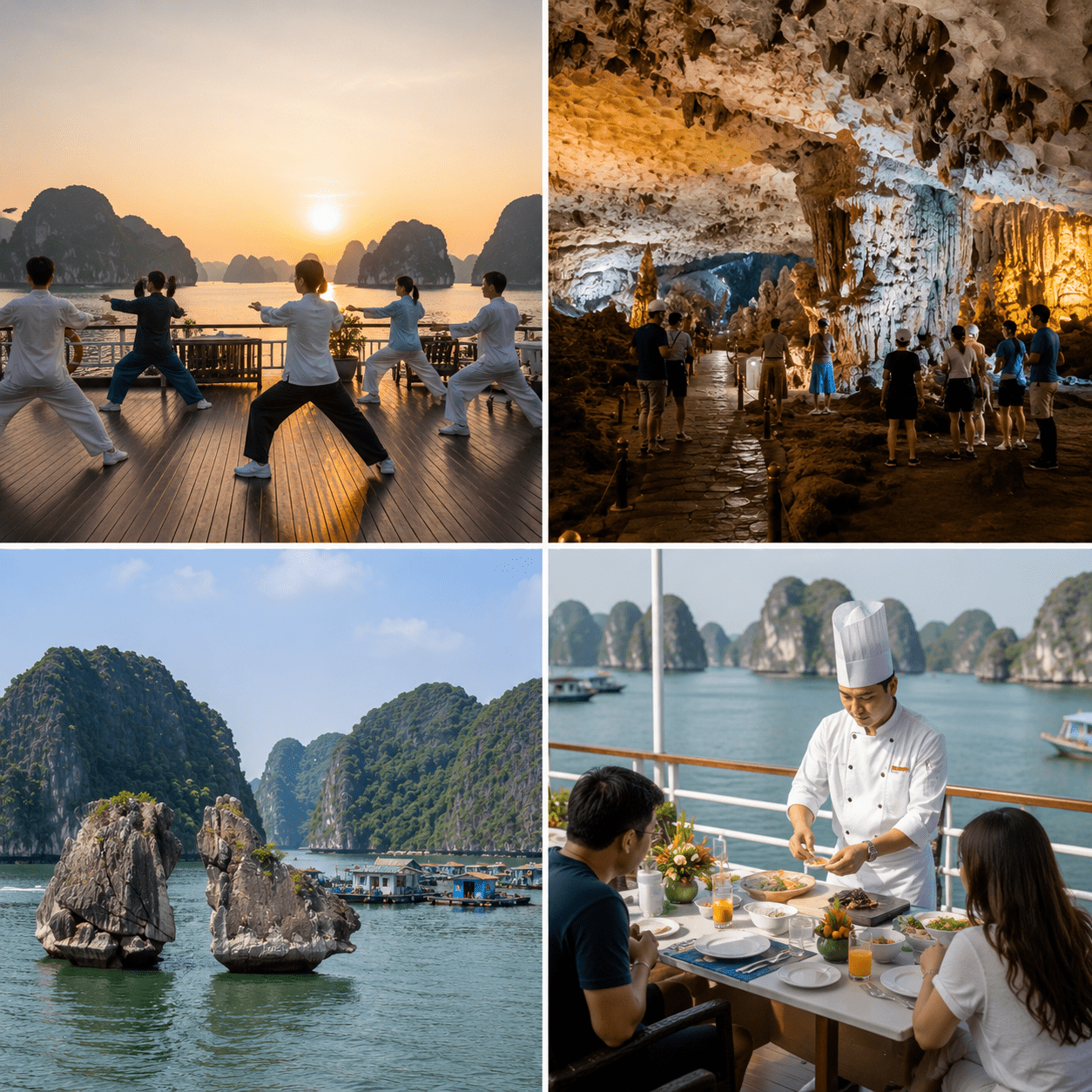 Day 4: Halong Bay – Hanoi (B, BR)